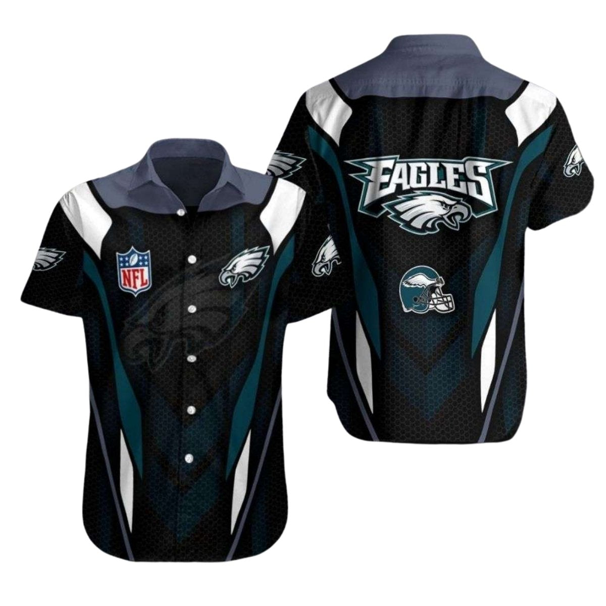 Philadelphia Eaglesâ Gridiron Glory Hawaiian Shirt - Moonbestprint