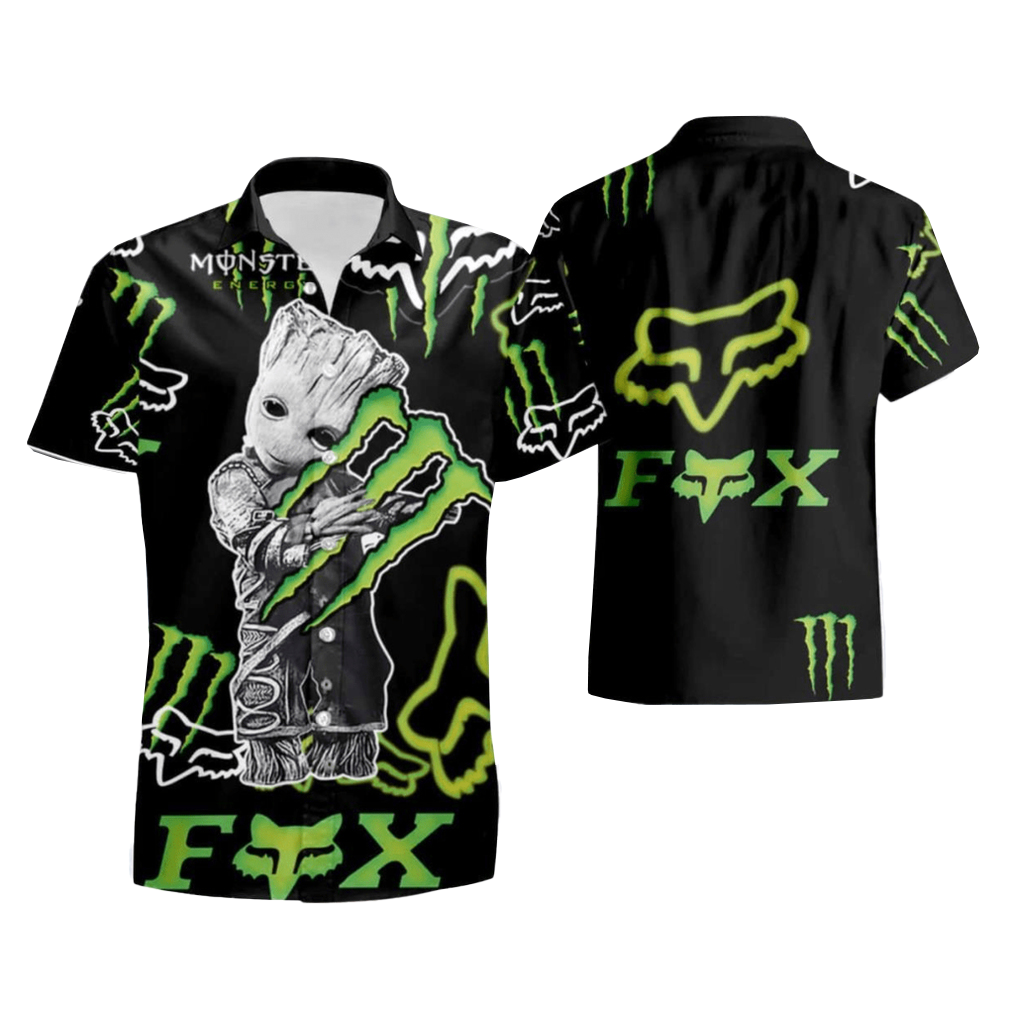 Groot Guardian Monster Energy Summer Beach Hawaiian Shirt – Moonbestprint
