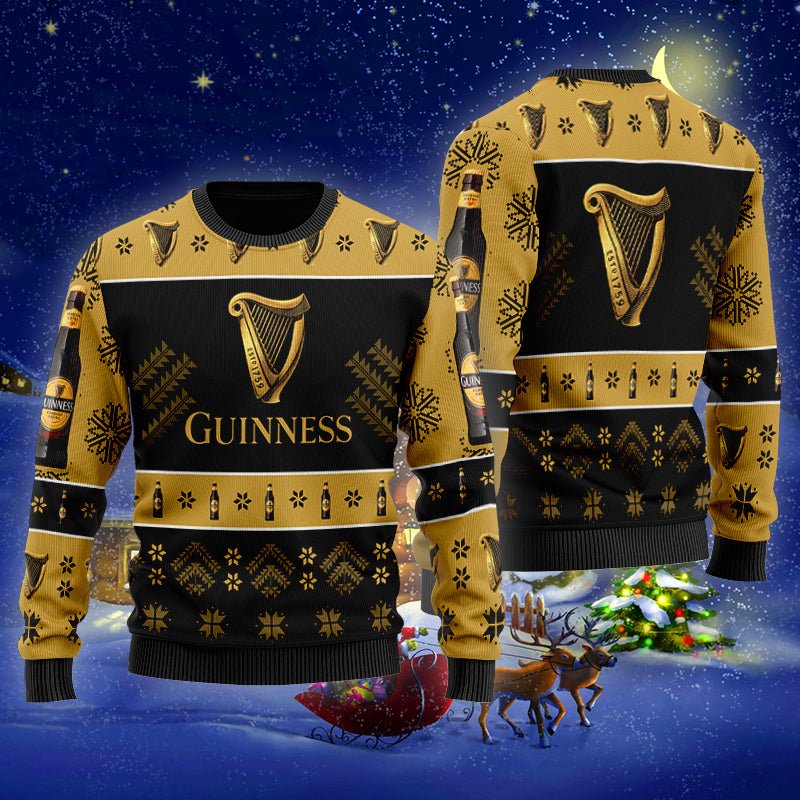 Guinness Xmas Ugly Sweater – Moonbestprint