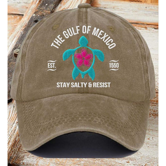 Gulf Of Mexico Hat -Moonbestprint
