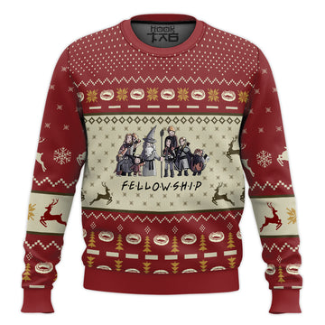 Christmas Lotr Sweater- The Lord Of The Rings Sweater - Ugly Christmas Sweater- Jumper – Moonbestprint