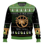 Alien Facehugger Ugly Sweater – Moonbestprint