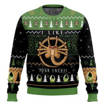 Alien Facehugger Ugly Sweater – Moonbestprint