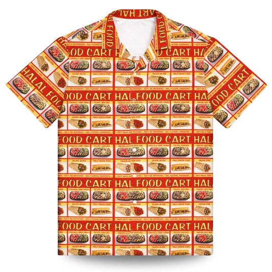 Halal Food Cart Menu Hawaiian Shirt – Moonbestprint