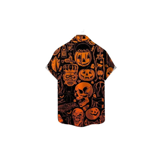 Halloween 2025 Pumkin Hawaiian Shirt - Moonbestprint