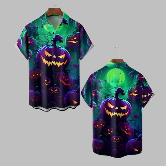 Halloween 2025 Pumkins Hawaiian Shirt - Moonbestprint