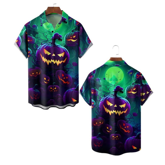 Halloween 2025 Pumkins Hawaiian Shirt - Moonbestprint