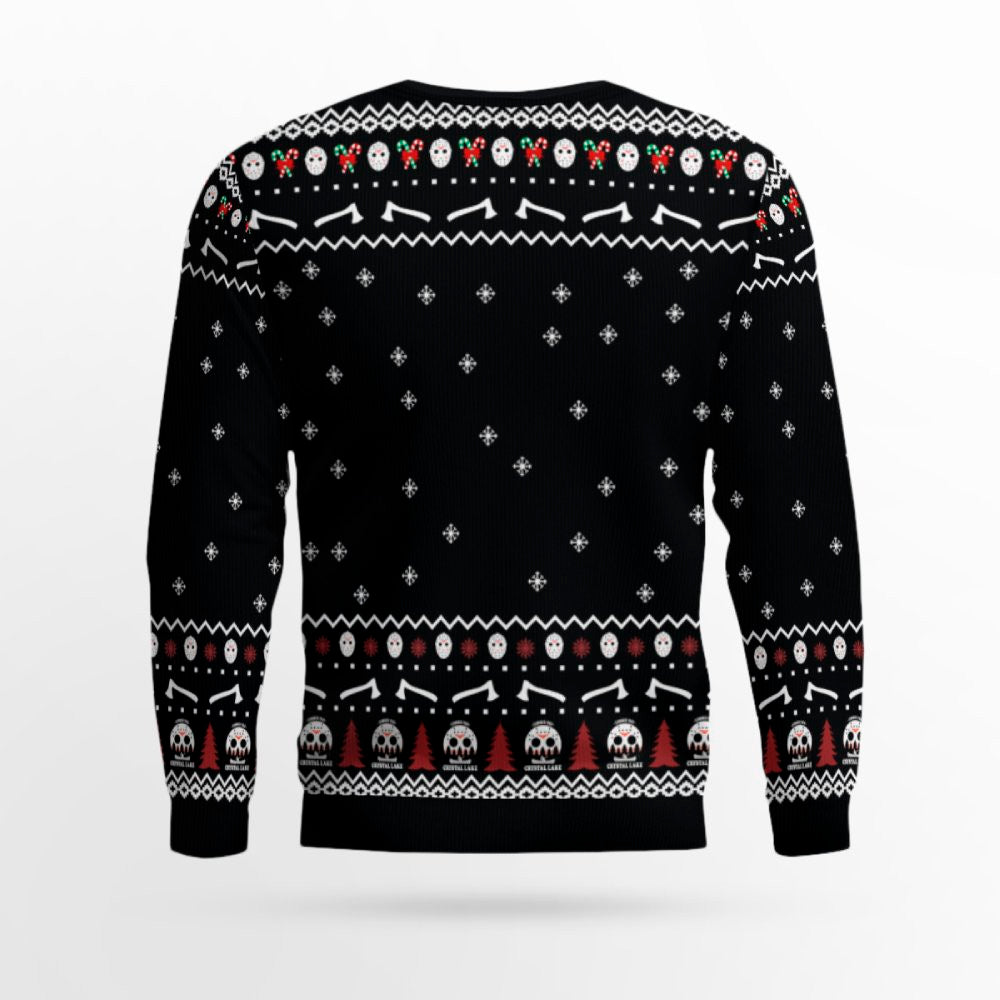 Halloween Jason Voorhees Ugly Christmas Sweater – Moonbestprint