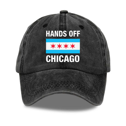 Hand Off Chicago Hat -Moonbestprint