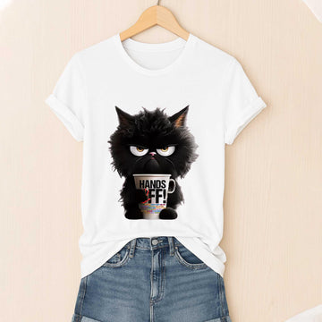 2026 Hands Off Black Cat Shirt Moonbestprint