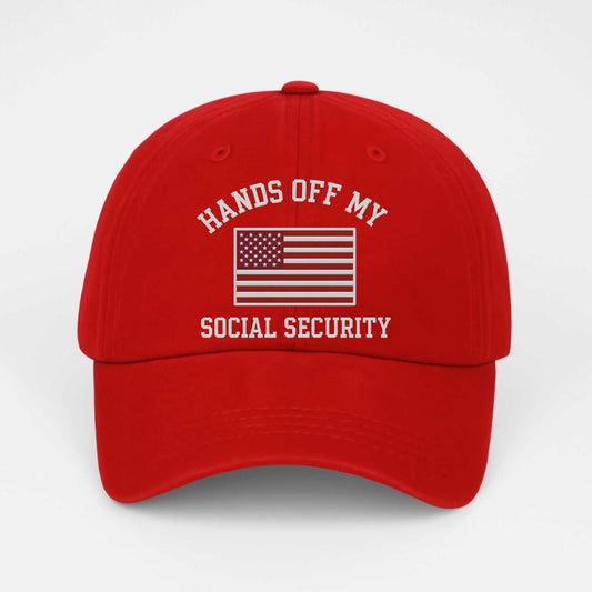 Hands Off My Social Security America Hat -Moonbestprint