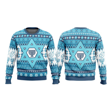 Hanukkah Jewish Ugly Christmas Sweater – Moonbestprint
