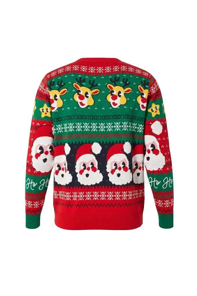 Happy Claus Ugly Christmas Sweater 2025 – Moonbestprint