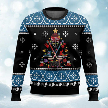 2026 Happy Hockeyday Ugly Christmas Sweater Moonbestprint