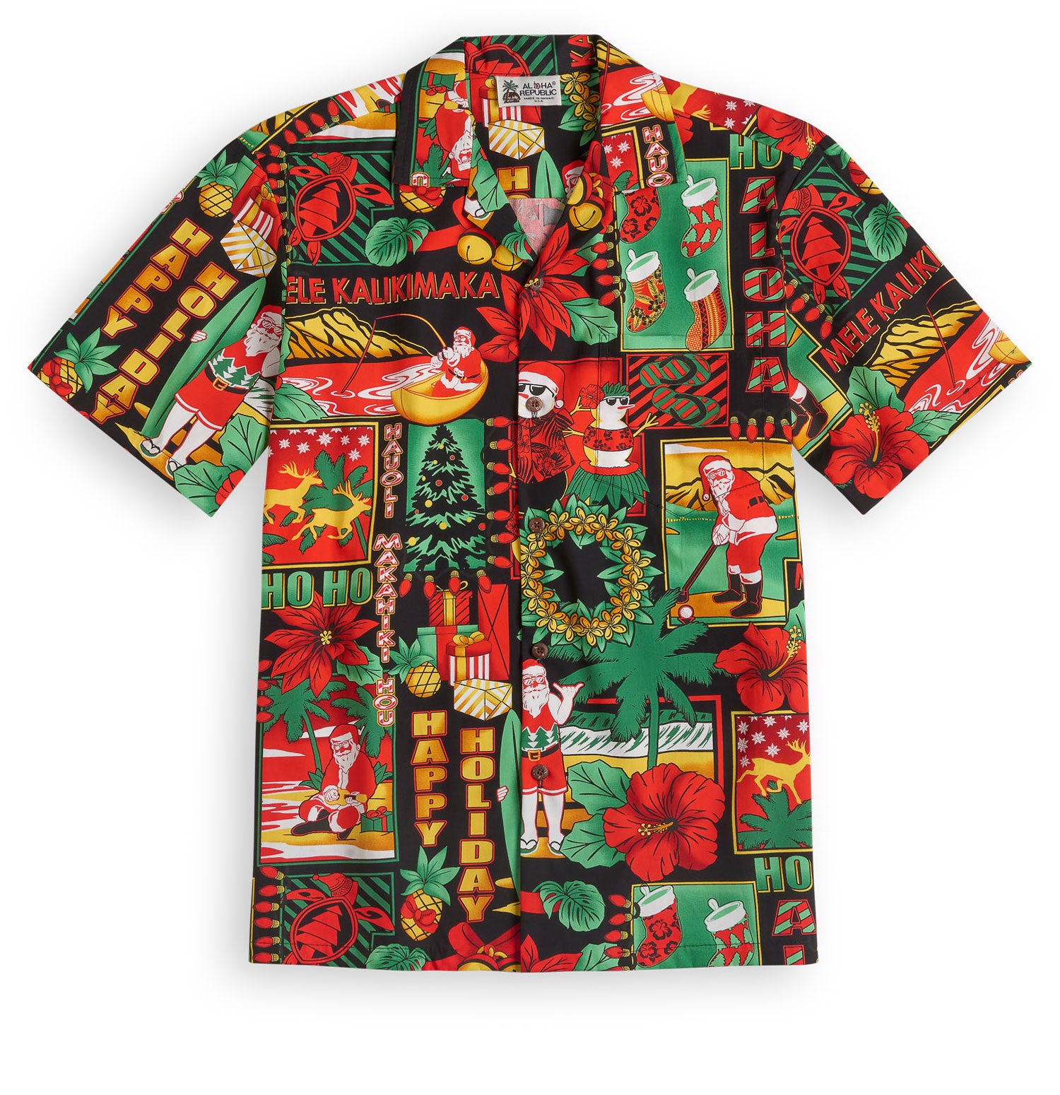 Happy Holiday Hawaiian Shirt – Moonbestprint