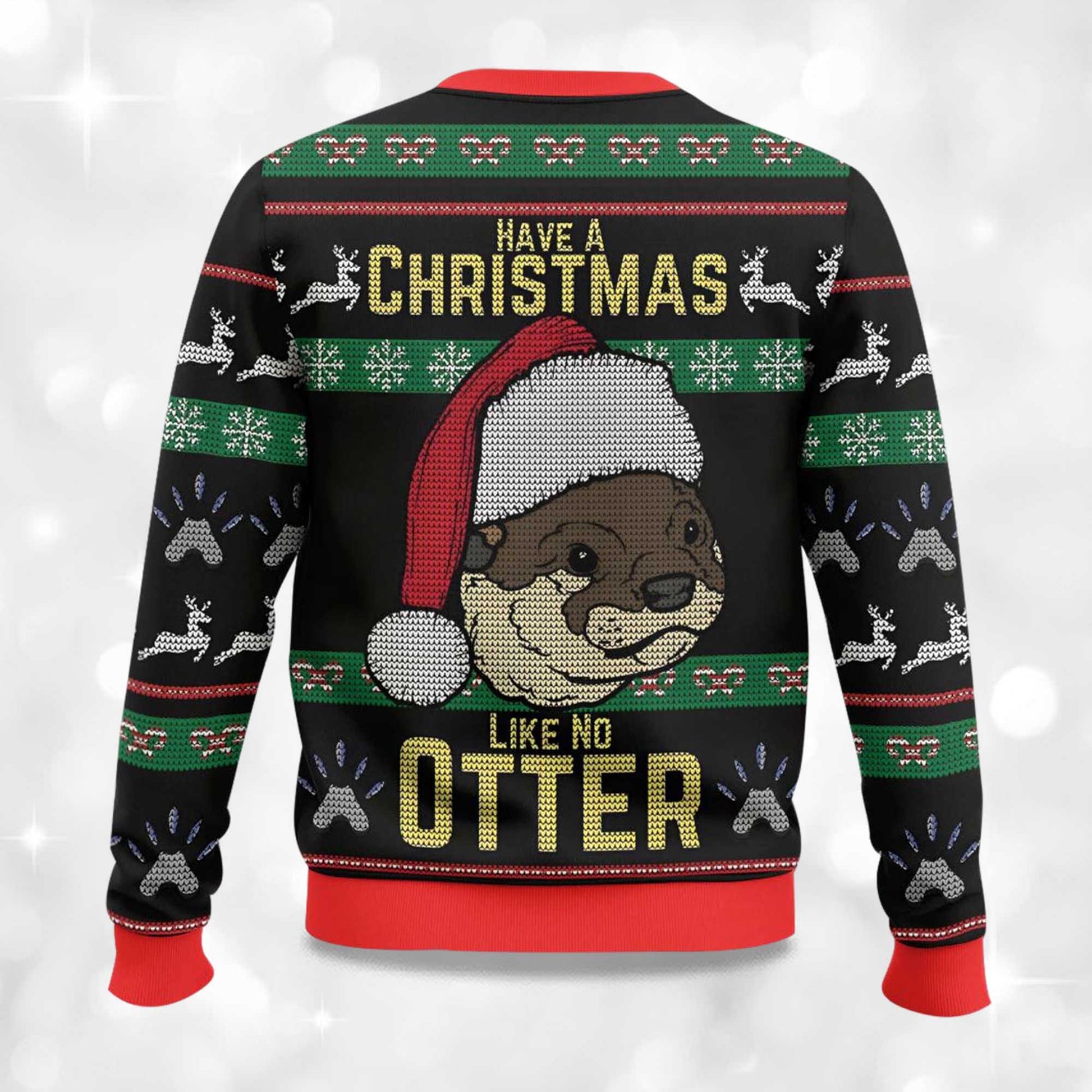 2026 Have A Christmas Like No Otter Ugly Christmas Sweater Moonbestprint