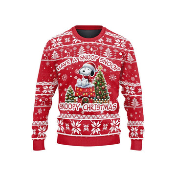 Have a Snoop Snoopy Christmas Ugly Sweater – Moonbestprint
