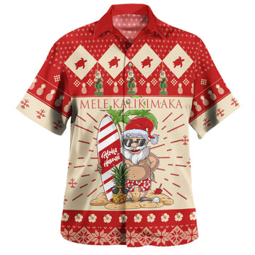 Hawaii Christmas Hawaiian Shirt Aloha Mele Kalikimaka – Moonbestprint
