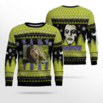 Hawk Tuah The Exorcist Horror Ugly Sweater – Moonbestprint