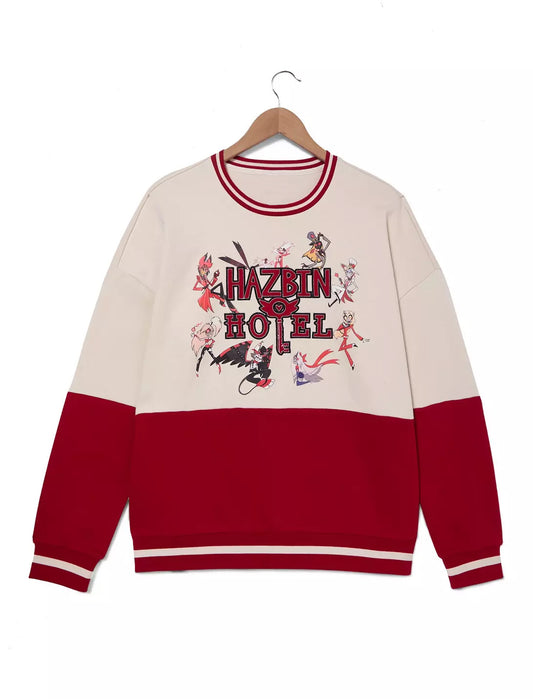 Hazbin Hotel Characters Panel Ugly Sweater – Moonbestprint