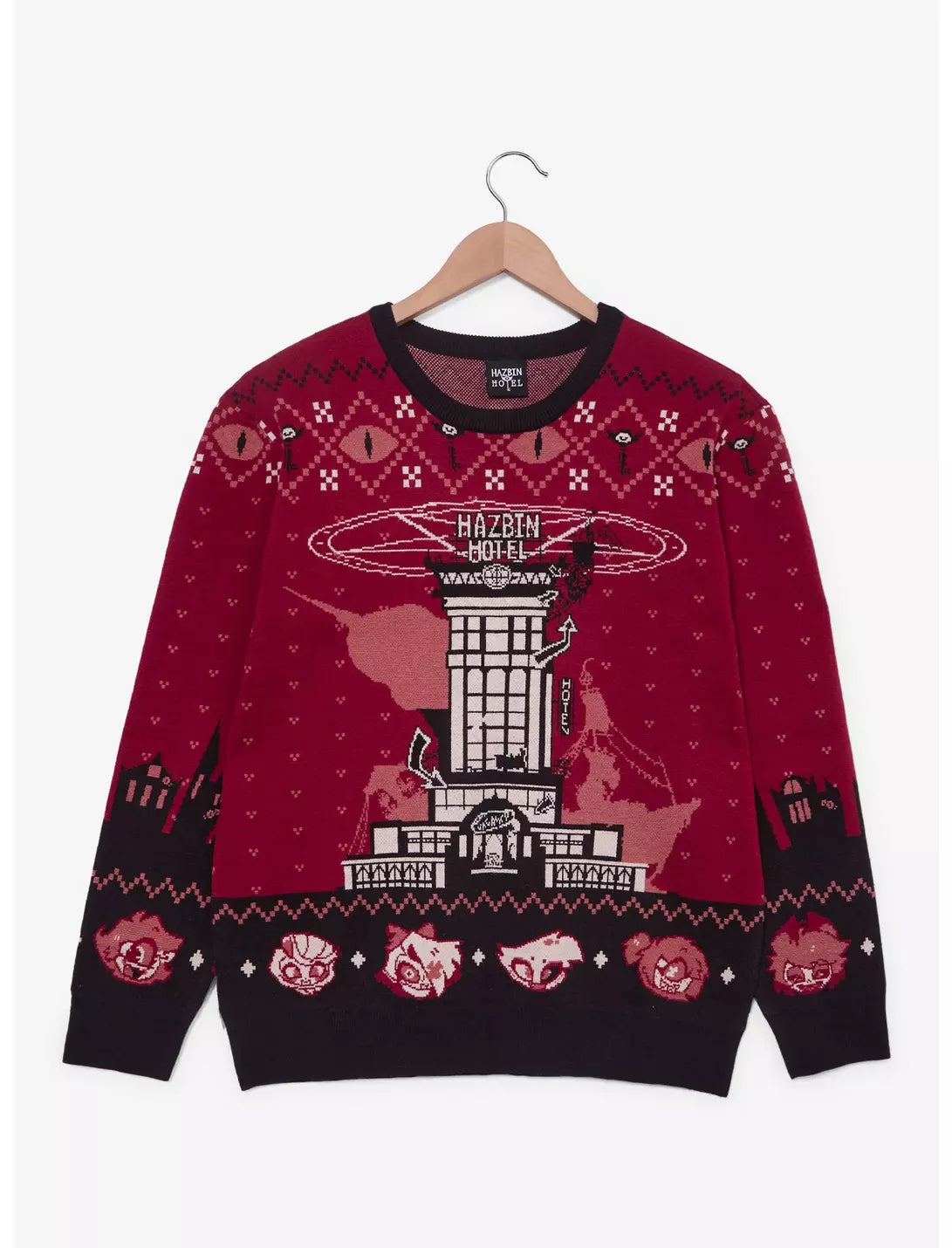 Hazbin Hotel Holiday Ugly Christmas Sweater – Moonbestprint