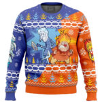 Heat and Snow Miser The Year Without a Santa Claus Ugly Christmas Sweater 2025 – Moonbestprint