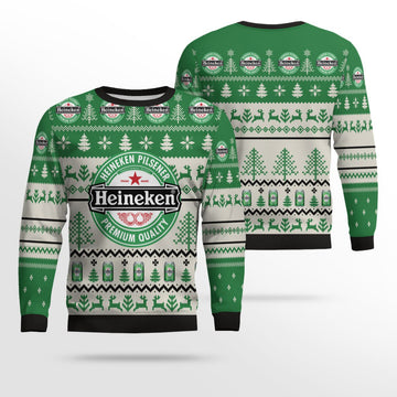 Heineken Christmas Holiday Ugly Sweater – Moonbestprint