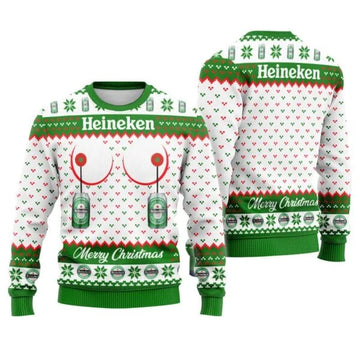 Heineken Merry Christmas Ugly Sweater – Moonbestprint