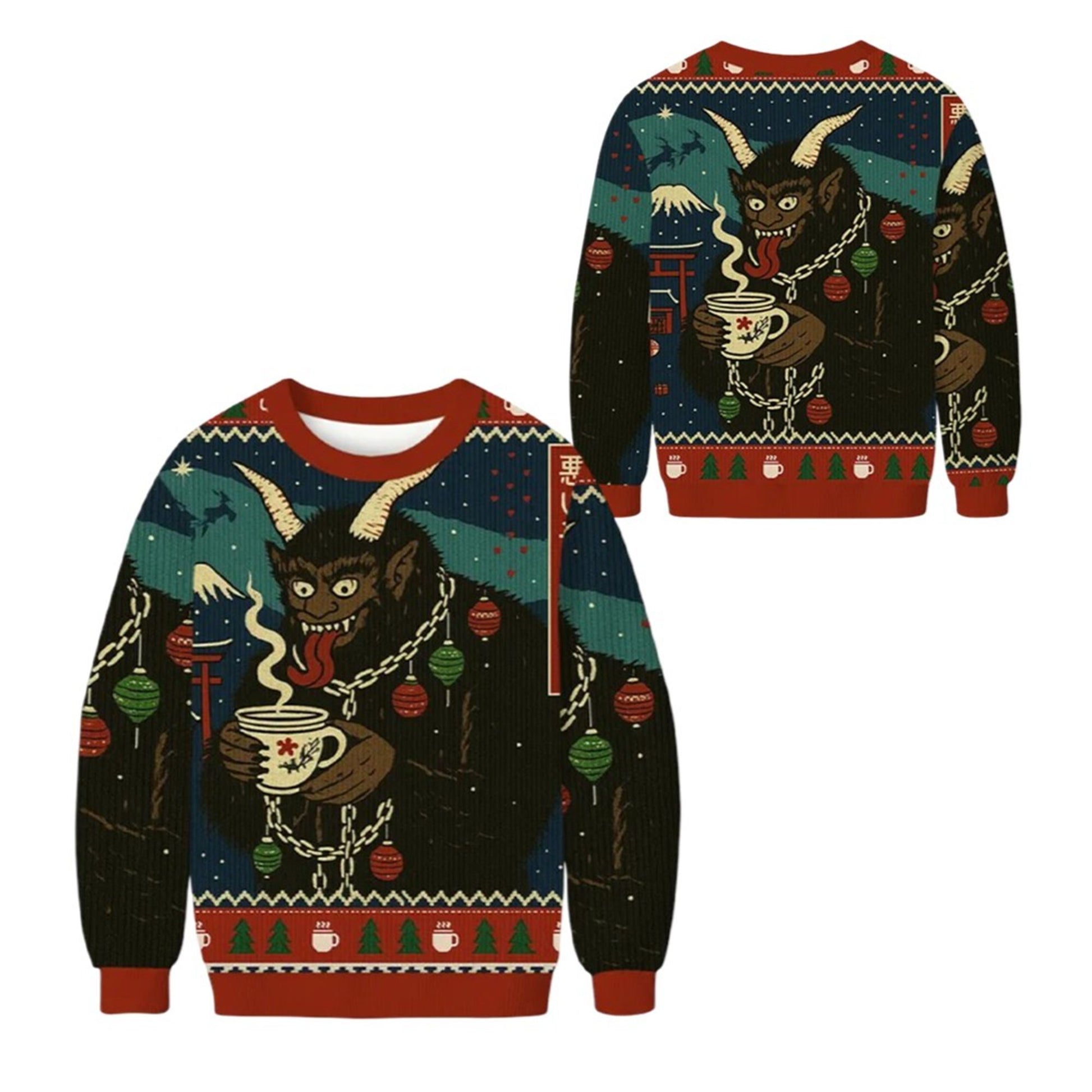 2026 Christmas Naughty List Ugly Sweater - Moonbestprint