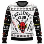HellFire Club Stranger Things Ugly Christmas Sweater 2025 – Moonbestprint