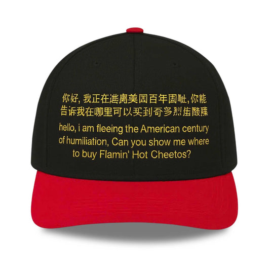 Hello, I Am Fleeing The American Hat -Moonbestprint