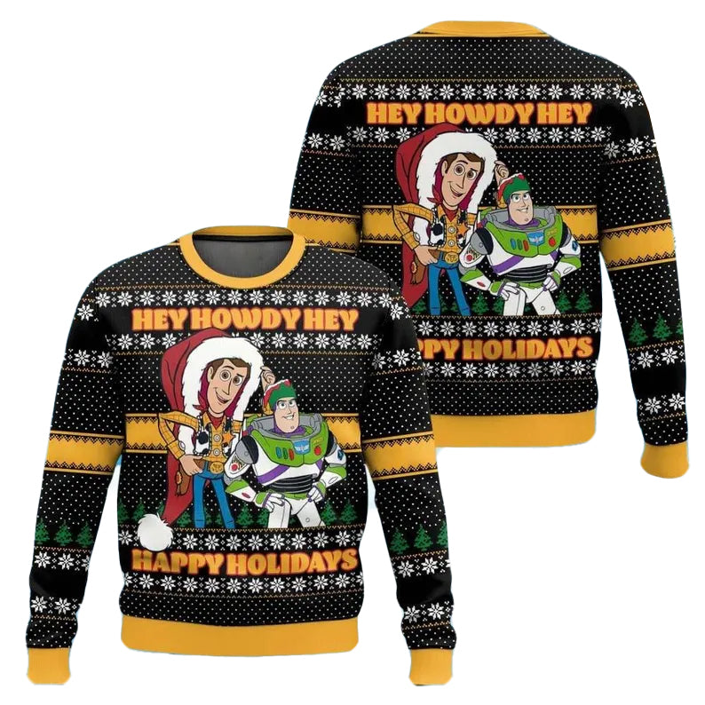 Hey Howdy Hey Toy Story Christmas Ugly Sweater 2025 – Moonbestprint