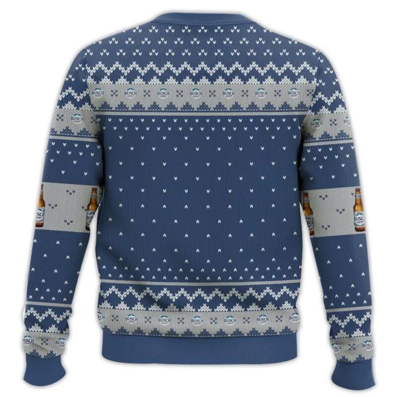 Ho Ho Holy Sh!t Im Drunk Busch Light Grinch Ugly Sweater, Grinch Holiday Sweater Moonbestprint