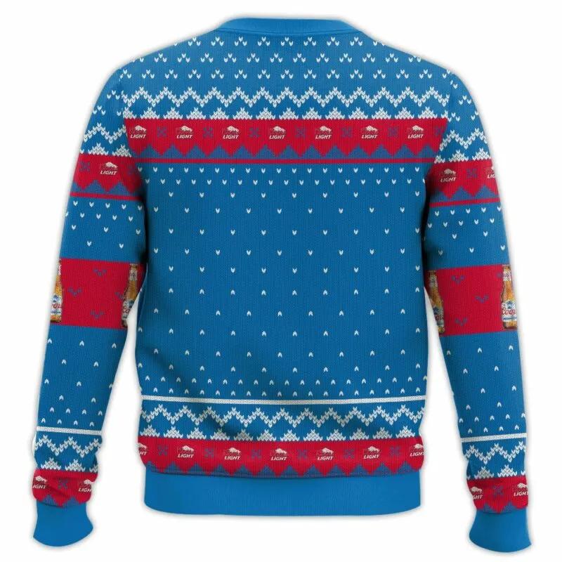 Ho Ho Holy Sh!t Im Drunk Coors Light Grinch Ugly Sweater, Grinch Holiday Sweater Moonbestprint