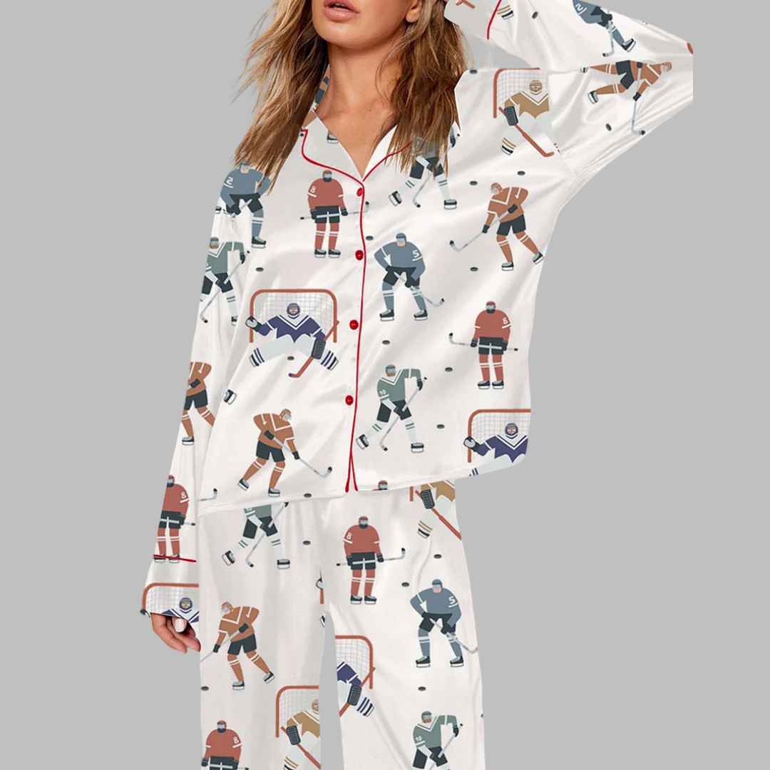 Hockey Player Pajama Set – Moonbestprint
