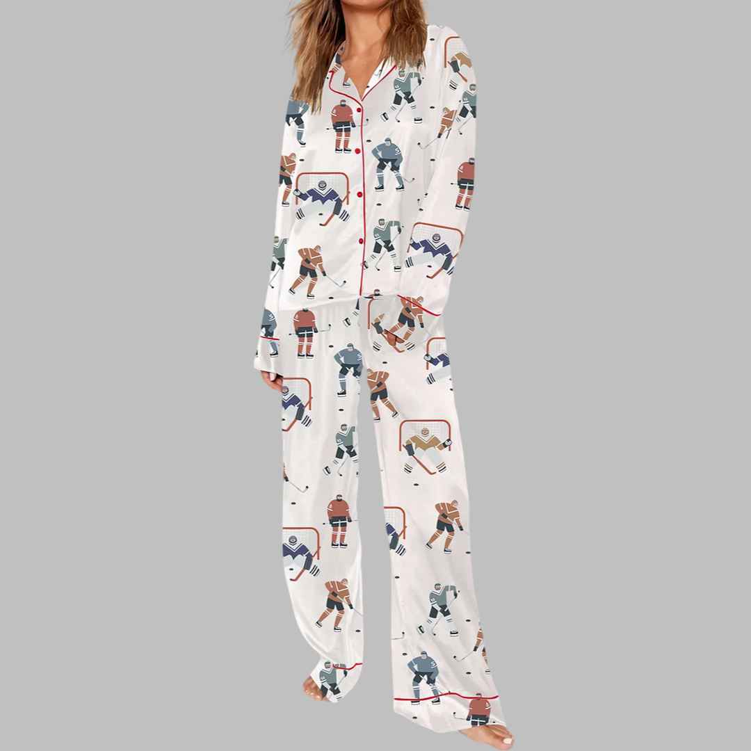 Hockey Player Pajama Set – Moonbestprint
