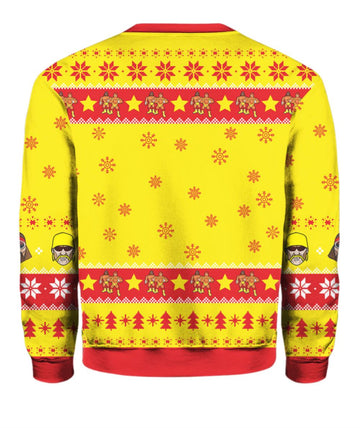 Hogan Macho Man Mega Powers Ugly Christmas Sweater - Moonbestprint