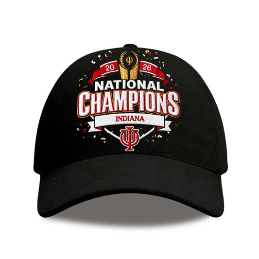 Hoosiers 2026 National Champions Hat -Moonbestprint