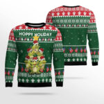 Hoppy Holiday Frog Christmas Tree Ugly Christmas Sweater – Moonbestprint