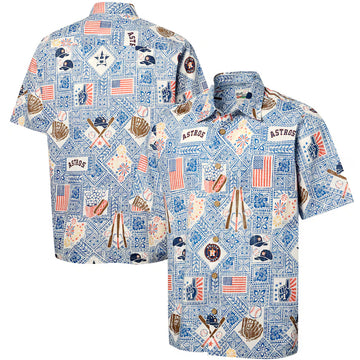 Houston Astros Blue Americana 2026 Hawaiian Shirt – Moonbestprint