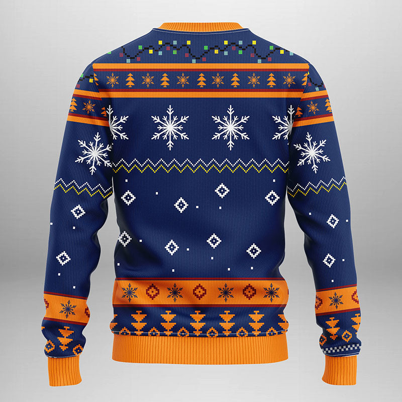 Houston Astros Funny Grinch Ugly Christmas Sweater, Grinch Xmas Sweater Moonbestprint
