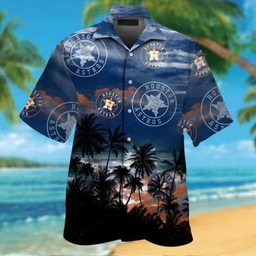 Houston Astros Hawaiian Shirt 13, MLB Hawaiian Shirt Moonbestprint