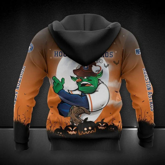 Houston Astros Mascot All Over Print Hoodie 1, MLB Hoodie Moonbestprint