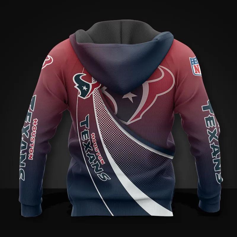 Houston Texans All Over Print Hoodie, NFL Hoodie Moonbestprint