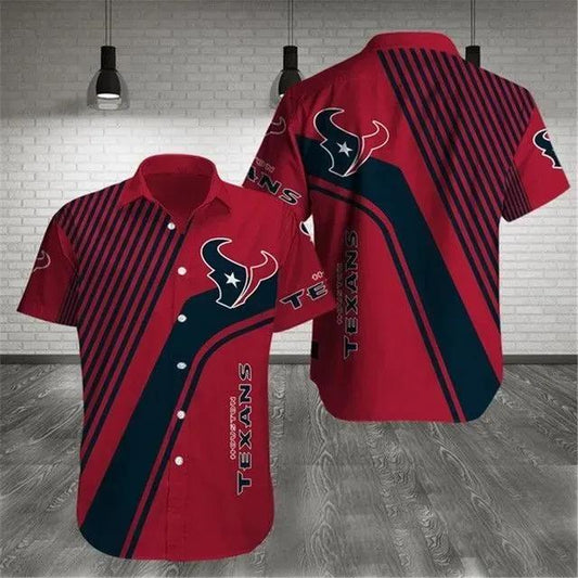 Houston Texans Nfl Gift For Fan Football Graphic Print Short Sleeve Hawaiian Shirt 3, NFL Hawaiian Shirt Moonbestprint
