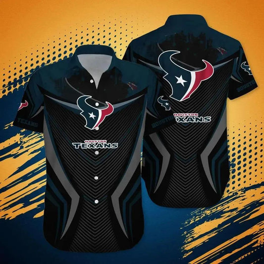 Houston Texans Nfl Hawaiian Sas New Trending Summer Beach Shirt For Men Women, NFL Hawaiian Shirt Moonbestprint