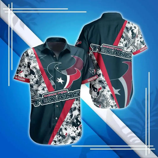 Houston Texans Nfl Hawaiian Sas Style Hot Trending Summer For Awesome Fans, NFL Hawaiian Shirt Moonbestprint