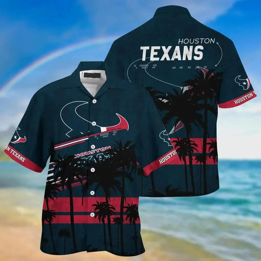 Houston Texans Nfl Hawaiian Sas This Summer Beach Shirt Gift For Best Fans, NFL Hawaiian Shirt Moonbestprint