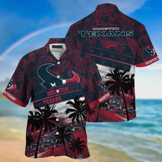 Houston Texans Nfl Hawaiian Sas Trending Summer For Sports Football Fans, NFL Hawaiian Shirt Moonbestprint