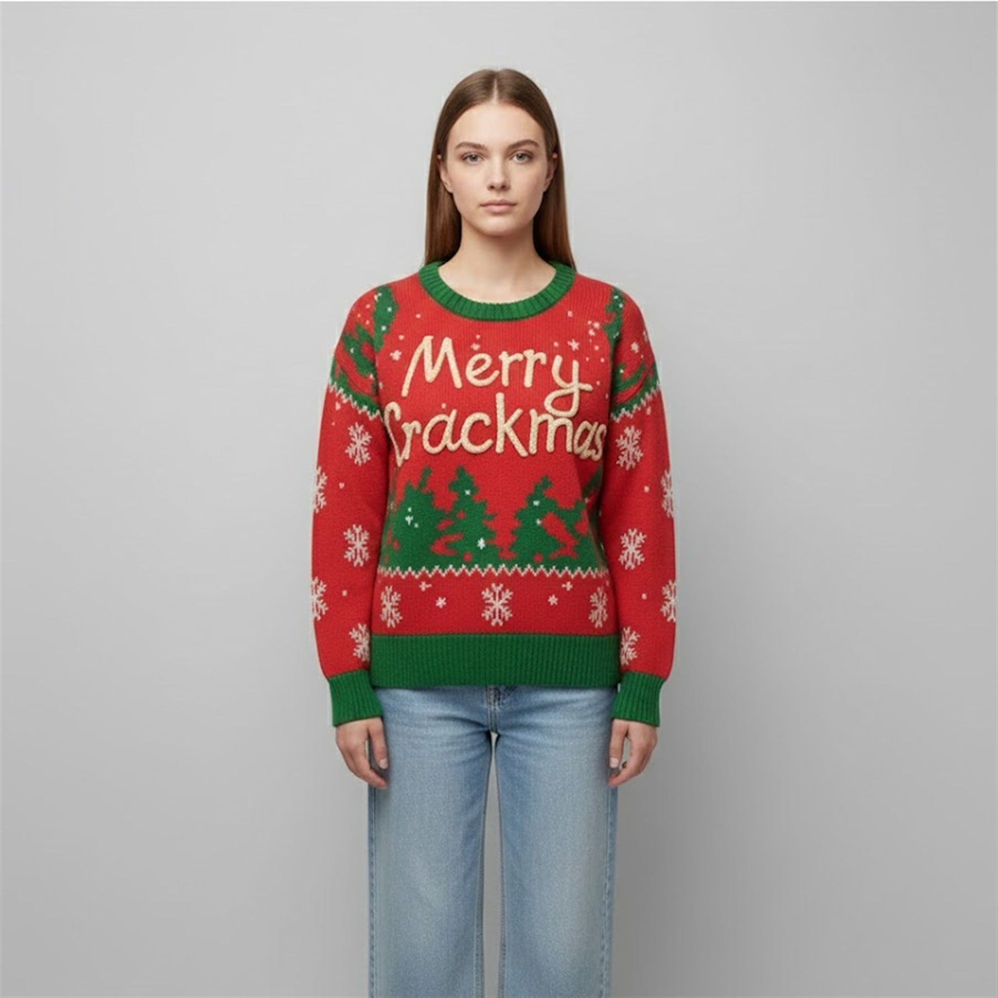 Hunter Biden Merry Crackmas Christmas Ugly Sweater - Moonbestprint